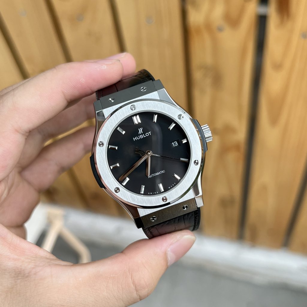 Hublot Classic Fusion Titanium Replica Watches Black Dial JJF 2023 42mm