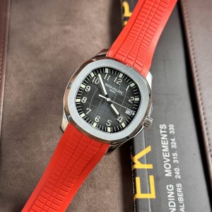 Patek Philippe Aquanaut 5167A Replica Watches Red 3K Factory 40mm (1)