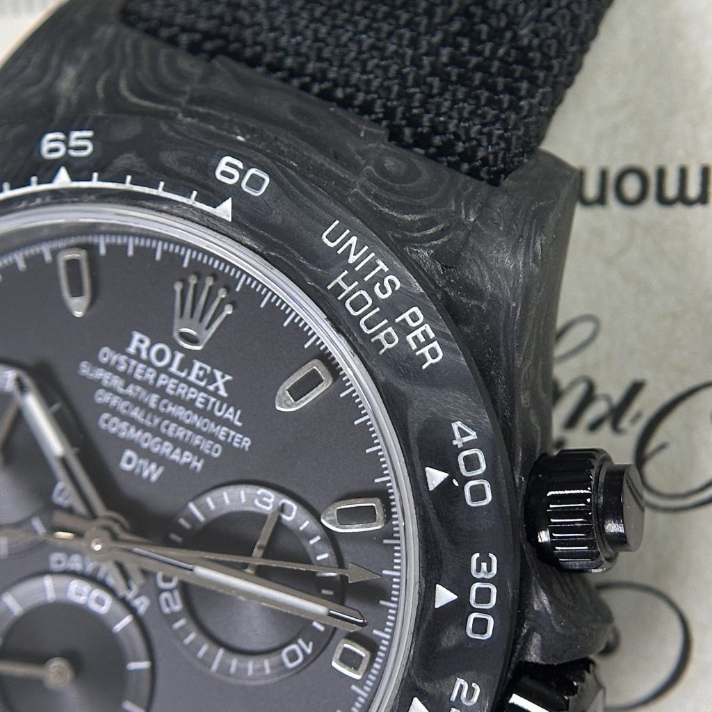 Rolex Daytona Diw Carbon Replica Watches Full Carbon Super Light 40mm (2)