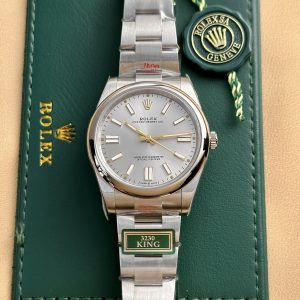Rolex Oyster Perpetual 124300 Replica Watch Rhodium Dial King Factory 41mm (1)