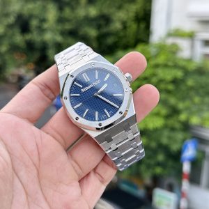Audemars Piguet 15510ST Blue Dial Replica Watches Best Quality 41mm (1)