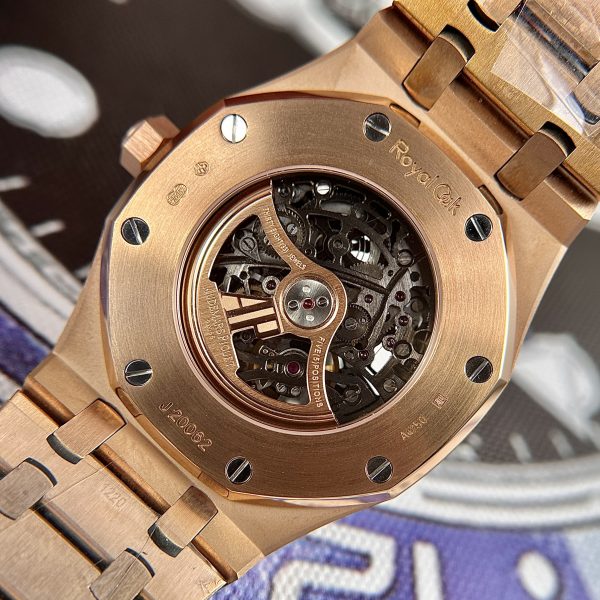 Audemars Piguet Royal Oak 15407 Rose Gold Replica Watches APS Factory 41mm (1)