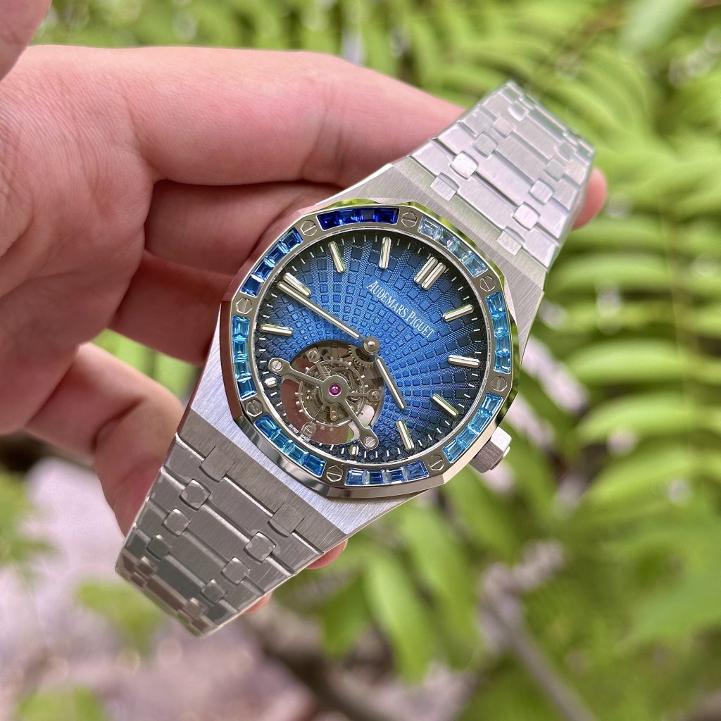 Audemars Piguet Royal Oak 26521TI Tourbillon Replica Watches 41mm (1)