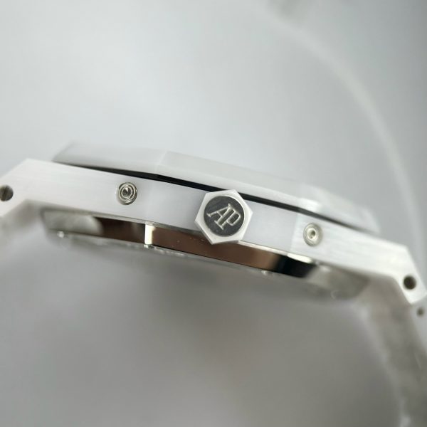 Audemars Piguet Royal Oak 26579CB Ceramic White Replica Watches APS 41mm (7)