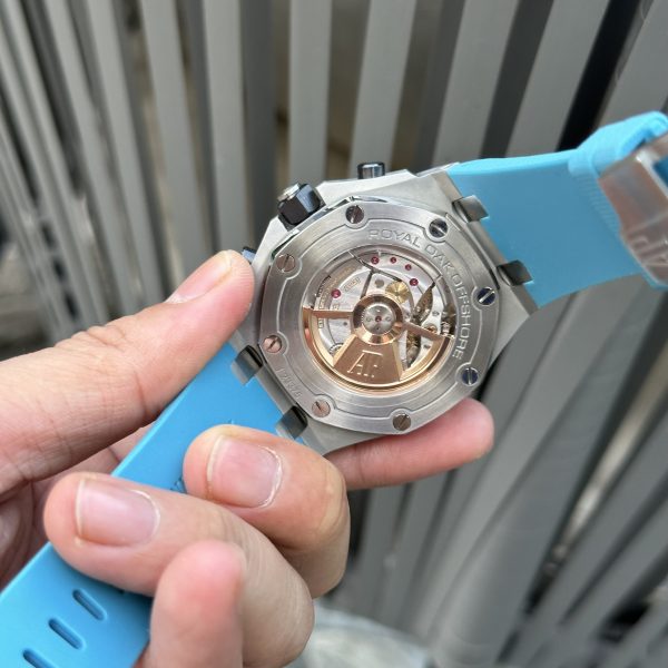 Audemars Piguet Royal Oak Offshoe 26238ST Replica Watches Blue 42mm (2)