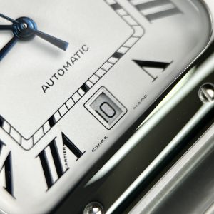Cartier Santos WSSA0018 Replica Watches White Dial BV Factory (3)