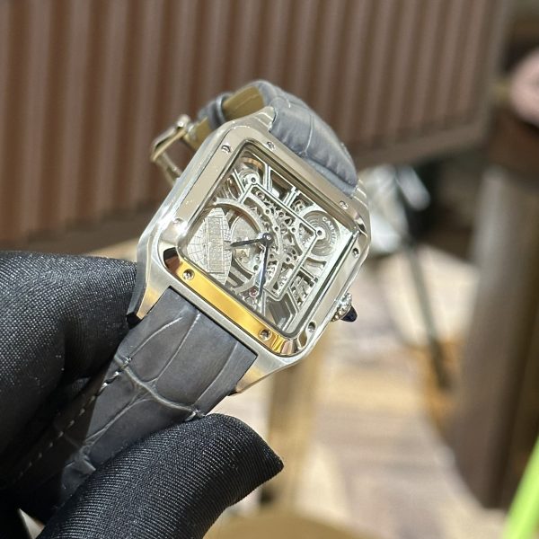 Cartier Santos de Cartier WHSA0009 Replica Watches Gray (1)