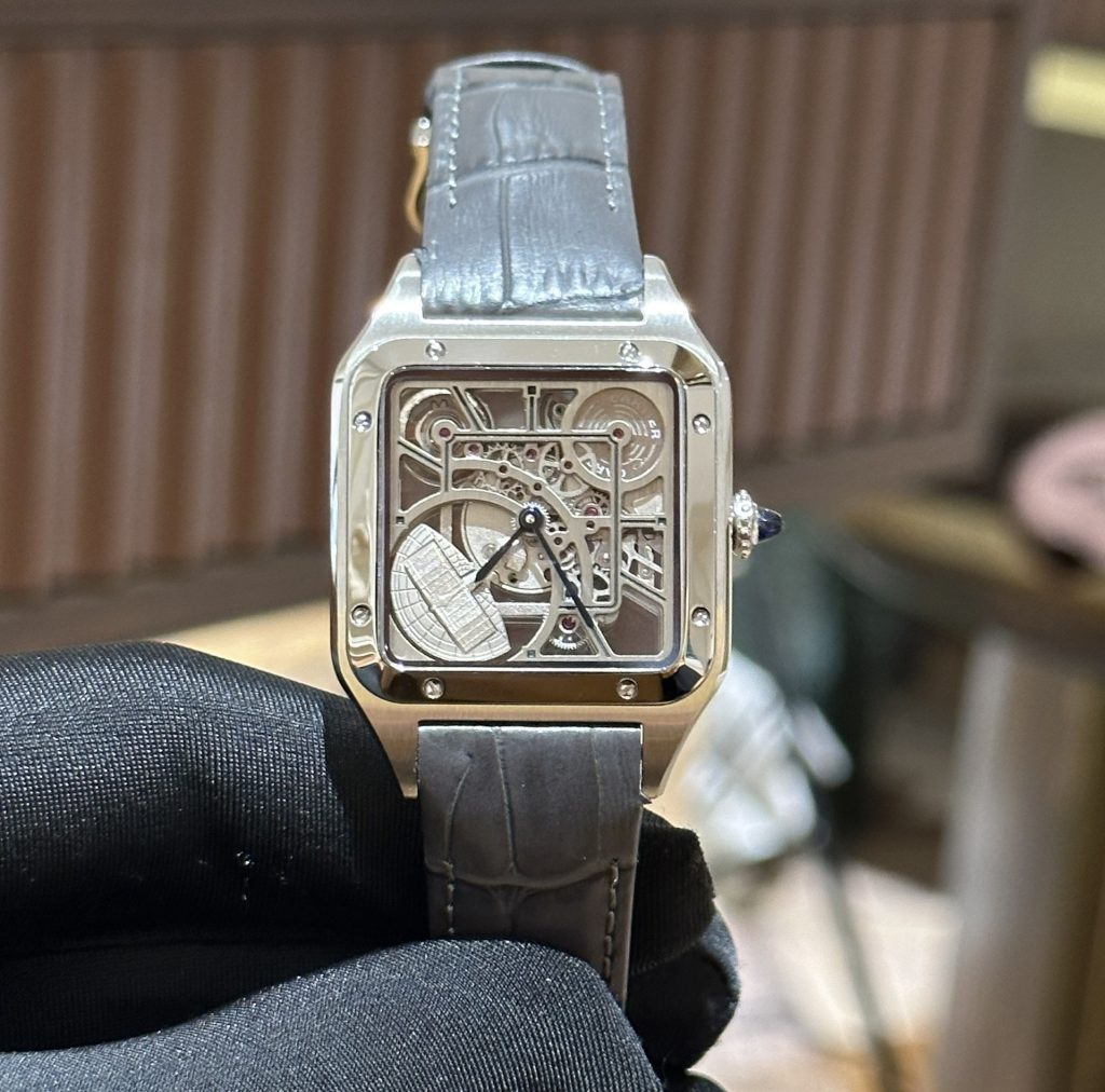 Cartier Santos de Cartier WHSA0009 Replica Watches Gray (1)