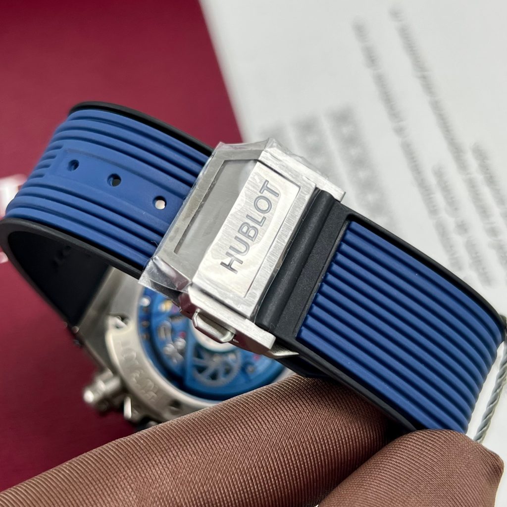 Hublot Big Bang Unico Replica Watches Titanium Blue Demi BBF 44mm (1)