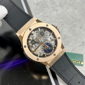 Hublot Classic Fusion Aerofusion Moonphase King Gold Replica Watches 42mm (3)