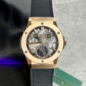 Hublot Classic Fusion Aerofusion Moonphase King Gold Replica Watches 42mm (6)
