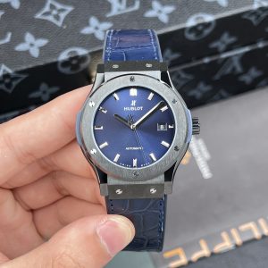 Hublot Classic Fusion Ceramic Blue Dial Replica Watches JJZ (8)