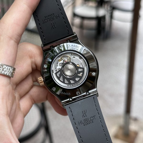 Hublot Classic Fusion Ceramic Replica Watches Demi Carbon 42mm (7)
