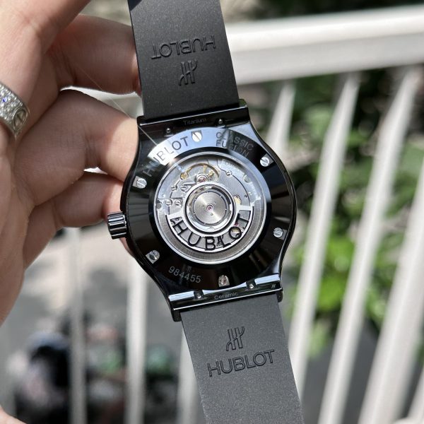 Hublot Classic Fusion Ceramic Replica Watches Rubber Strap JJZ 42mm (1)