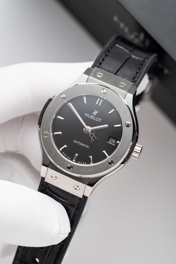 Hublot Classic Fusion Titanium Black Replica Watches JJF Factory (1)