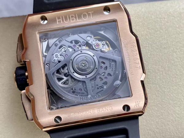 Hublot Square Bang Unico King Gold Replica Watches Best Quality 42mm (1)