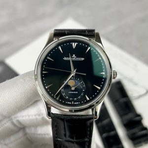 Jaeger LeCoultre Master Ultra-Thin Moon Replica Watches Black Dial 39mm (1)