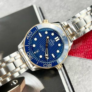 Omega Seamaster Diver 300M Replica Watches Blue Dial VS Factory 42mm (9)