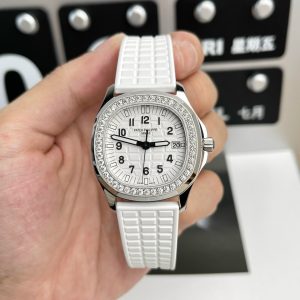 Patek Philippe Aquanaut 5067G Replica Watches White PPF 35 (1)