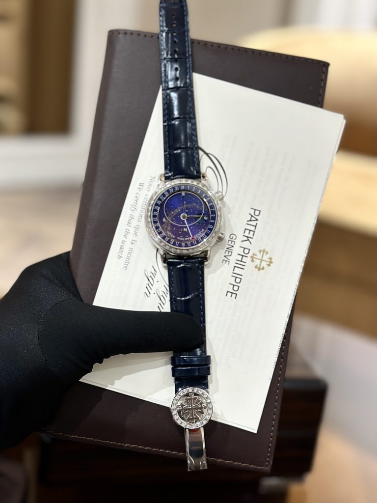 Patek Philippe Grand Complications 6104 Blue Replica Watches 44mm (2)