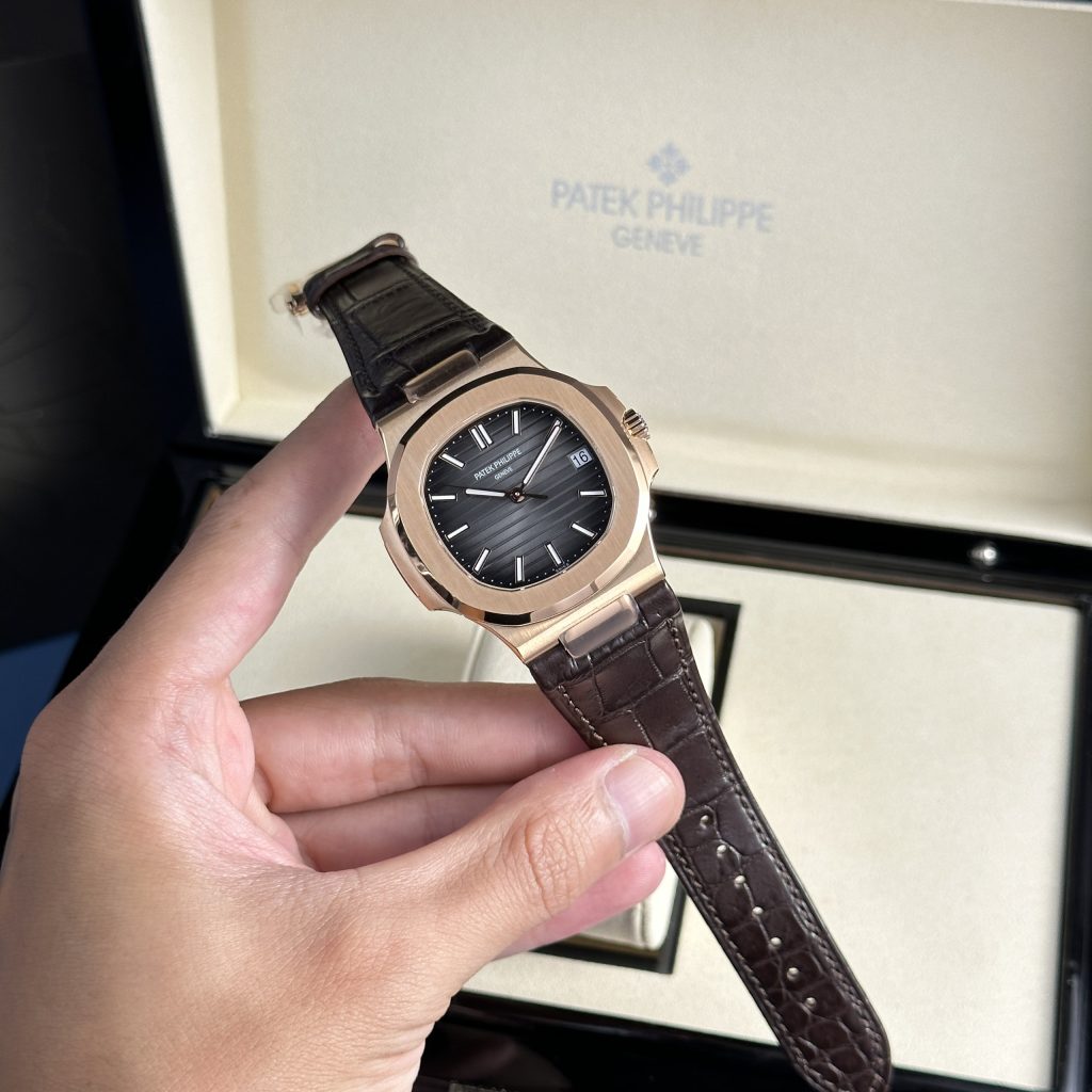Patek Philippe Nautilus 5711 Rose Gold Replica Watches 3K Factory (12)