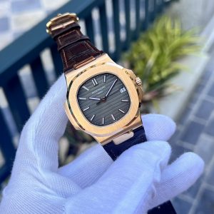 Patek Philippe Nautilus 5711 Rose Gold Replica Watches 3K Factory 40mm (5)