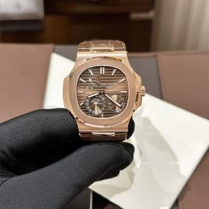 Patek Philippe Nautilus 5712R 18K Gold Wrapped Chocolate Dial GR Factory 40mm (1)