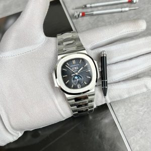 Patek Philippe Nautilus 5726 Replica Watches Blue Dial PPF V2 40 (1)