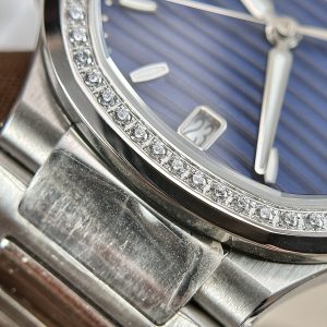 Patek Philippe Nautilus 7118 Replica Watches Diamonds Blue Dial 3K Factory (1)