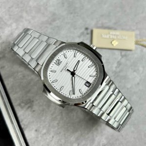 Patek Philippe Nautilus 7118 White Dial Replica Watches 3K Factory (1)