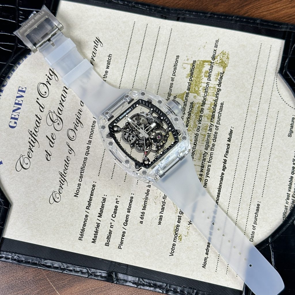 Richard Mille RM055 Bubba Watson Sappihre Replica Watches Best Quality (8)