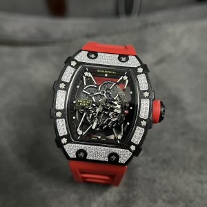 Richard Mille RM35-02 Diamonds Super Fake Watches 44mm (2)
