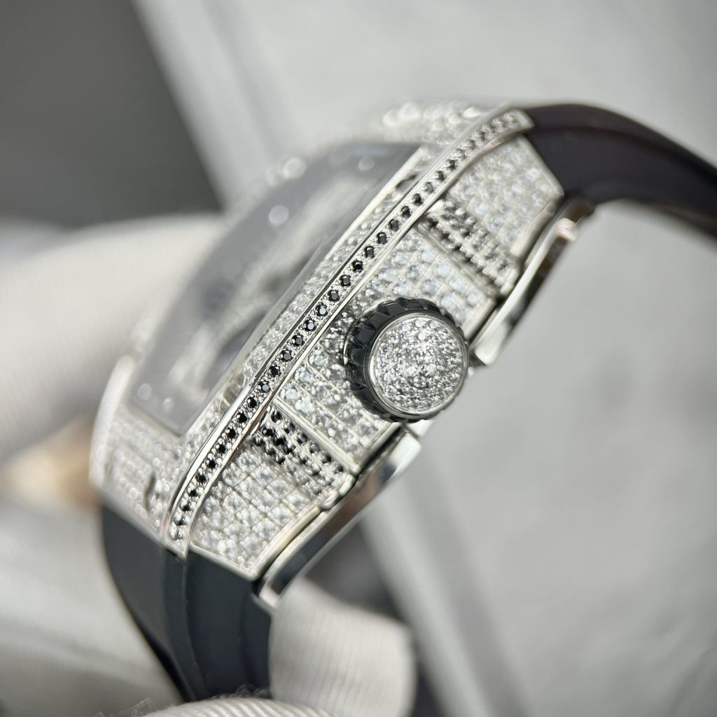 Richard Mille RM51 Replica Watches Full Diamonds Sliber 40mm (3)