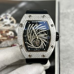 Richard Mille RM51 Replica Watches Full Diamonds Sliber 40mm (3)