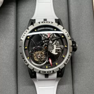 Roger Dubuis Excalibur RDDBEX0549 Tourbillon Replica Watches BBR 45mm (8)