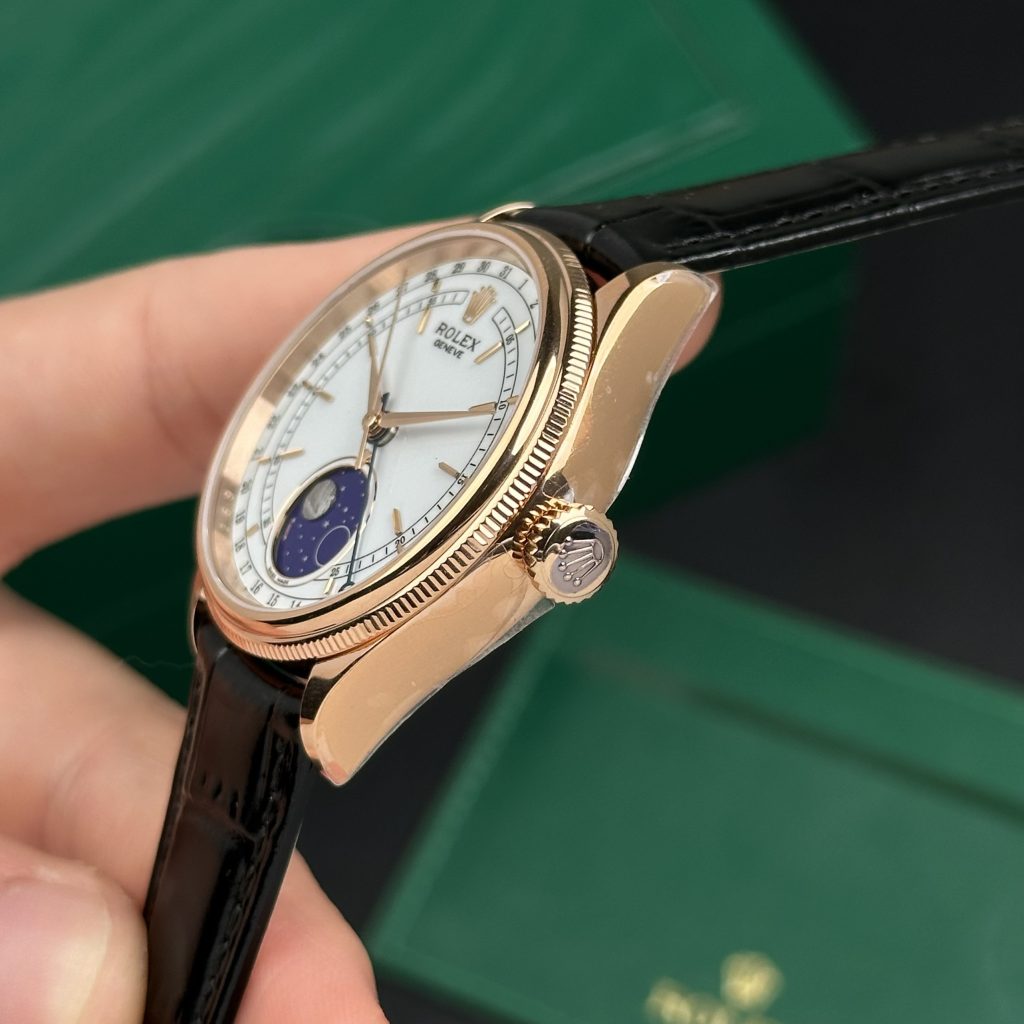 Rolex Cellini Moonphase 50535 Replica Watches Rose Gold EW (1)