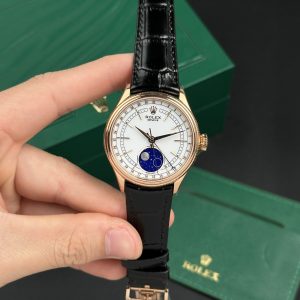 Rolex Cellini Moonphase 50535 Replica Watches Rose Gold EW (1)