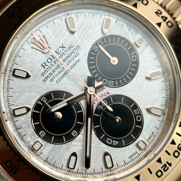 Rolex Cosmograph Daytona 116505 Meteorite Dial Replica Watches 40mm (1)