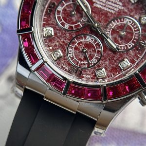 Rolex Cosmograph Daytona 116519 Rubellite Dial Replica Watches (3)