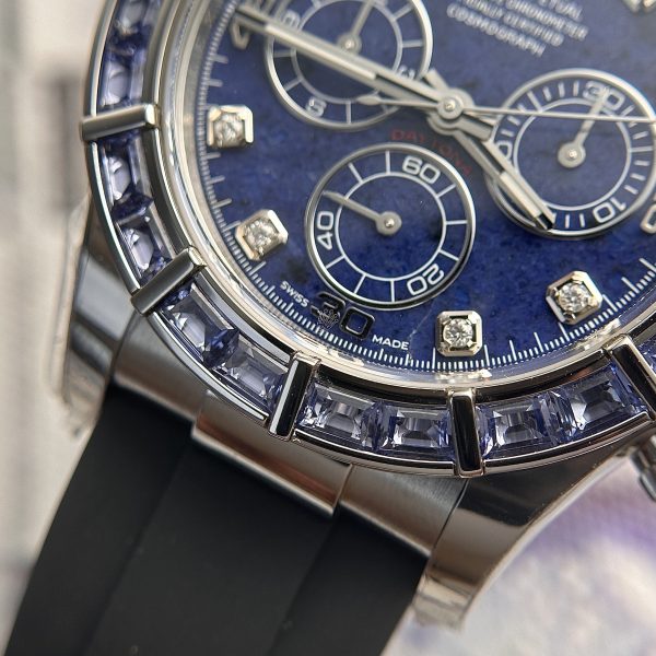 Rolex Cosmograph Daytona 116519 Sodalite Dial Replica Watches (3)