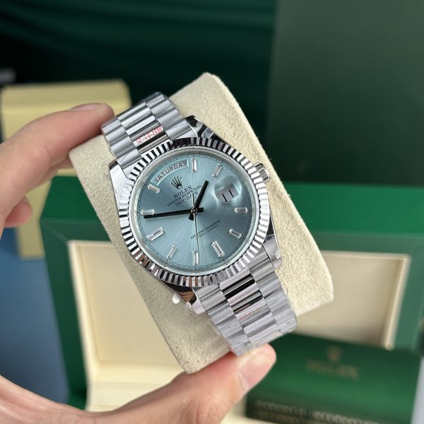 Rolex Day-Date 228236 Ice Blue Dial 175 gram GM Factory V3 Best Quality 40mm (7)