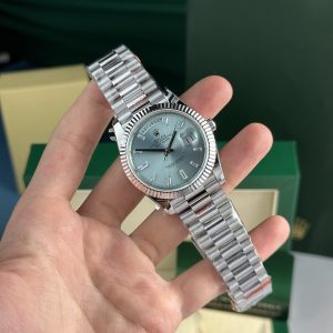 Rolex Day-Date 228236 Ice Blue Dial 175 gram GM Factory V3 Best Quality 40mm (7)