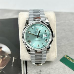 Rolex Day-Date 228236 Replica Watches Ice Blue Dial GM Factory (1)