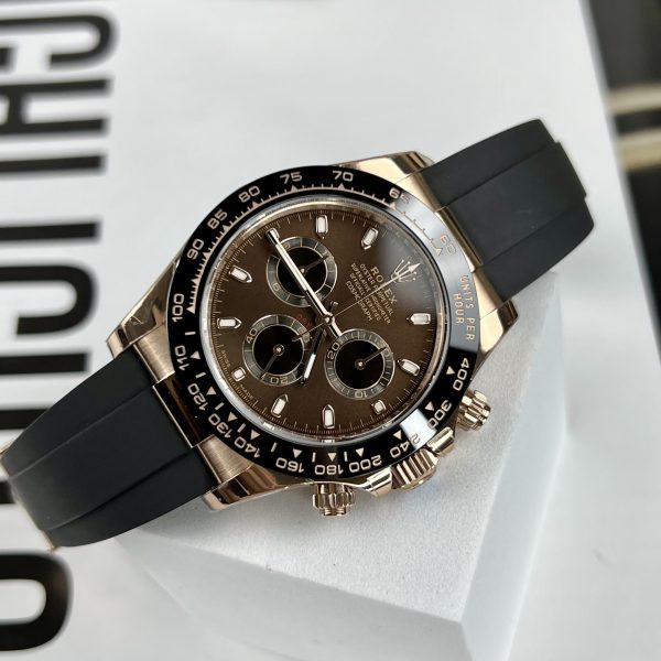 Rolex Daytona 116515LN Chocolate Dial Replica Watches BT Factory 40mm (4)