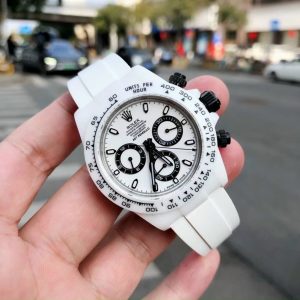 Rolex Daytona AET Remould Ceramic White Replica Watches 40mm (1)