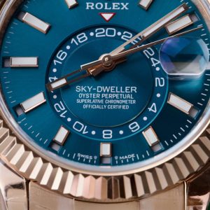 Rolex Sky-Dweller 336935 Replica Watches Best Quality Blue 42mm (4)