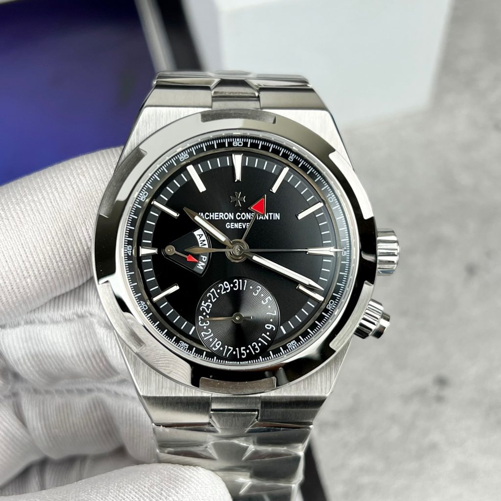 Vacheron Constantin Overseas Dual Time 7900V Replica Watches Black 41mm (2)
