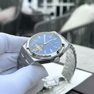 Vacheron Constantin Overseas Tourbillon 6000V Replica Watches Blue Dial 42 (1)