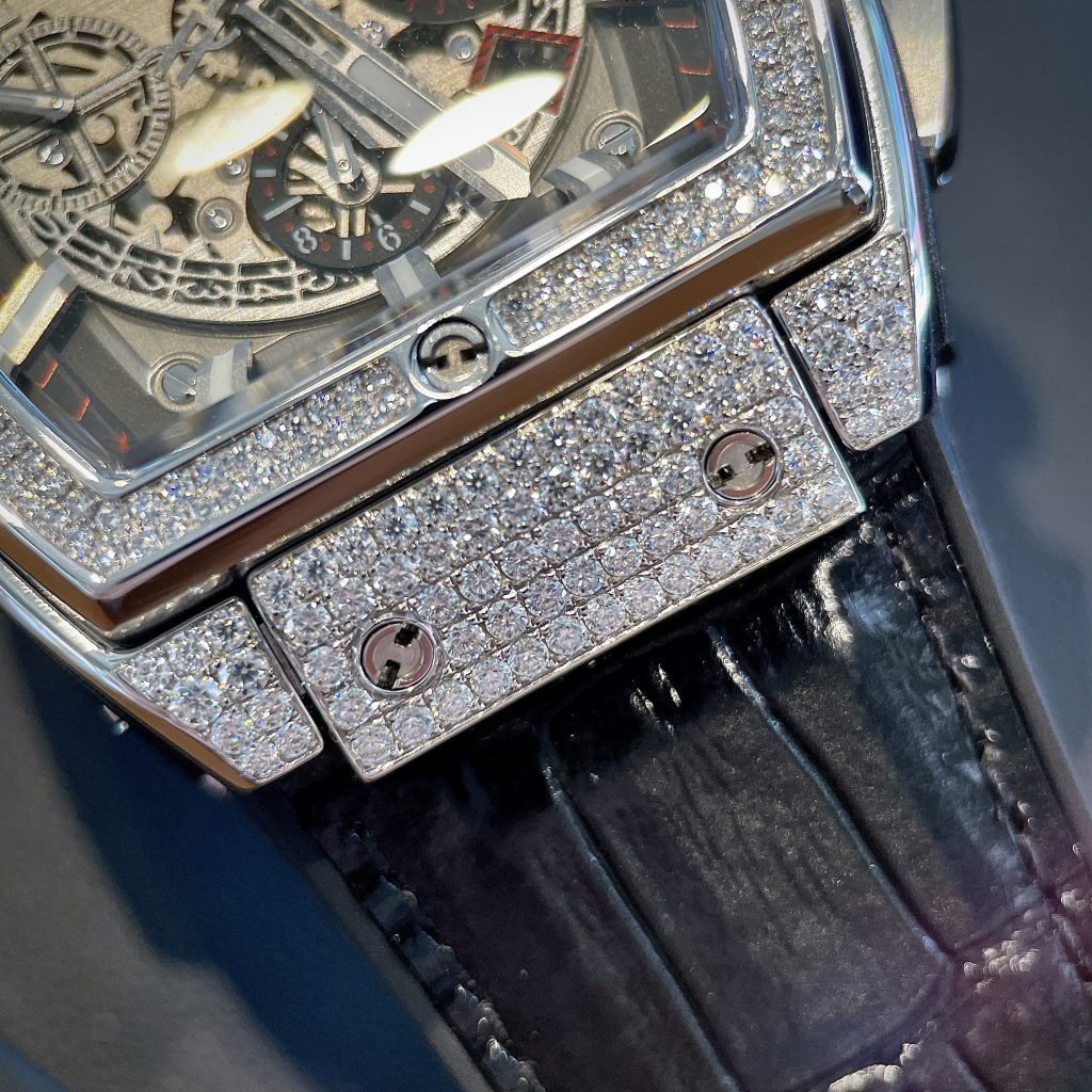 Hublot Spirit of Big Bang Custom Moissanite Hong Kong Replica Watches 42mm (8)