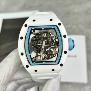 Richard Mille RM055 Bubba Watson Asia Ceramic White Replica Watches 45mm (4)